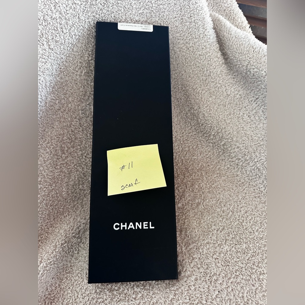 Chanel Black Rectangular Box